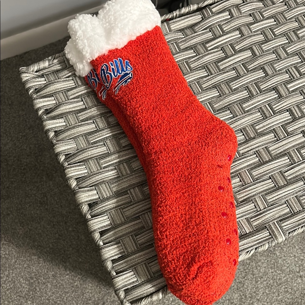NFL Red and White Women's Cozy Socks